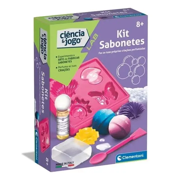 Ciência e Jogo - Kit Sabonetes - Clementoni