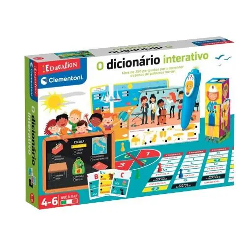 Jogos Educativos - O Dicionário Interativo - Clementoni