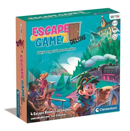 Clementoni - Jogos de Tabuleiro - Escape Game Deluxe