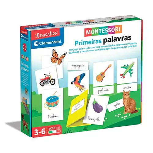 Primeiras Palavras - Montessori - Clementoni