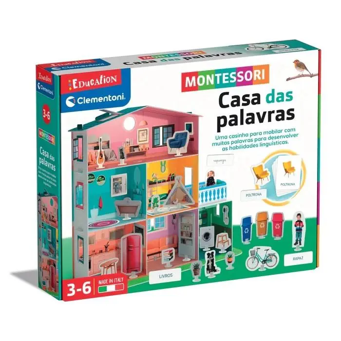 Casa das Palavras - Montessori - Clementoni