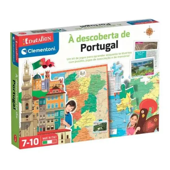 Jogos Educativos - À Descoberta de Portugal (Puzzle) - Clementoni