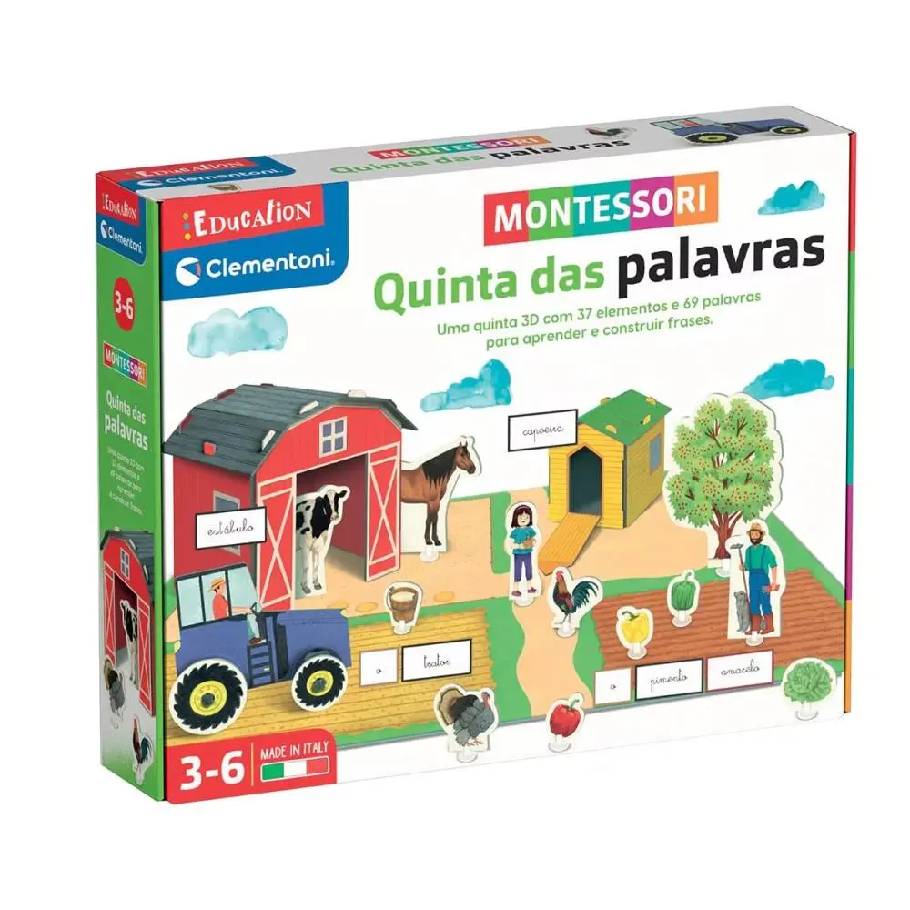 Quinta das Palavras - Montessori - Clementoni
