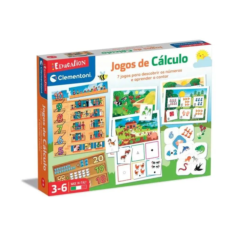 Jogos Educativos - Jogos de Cálculo - Clementoni