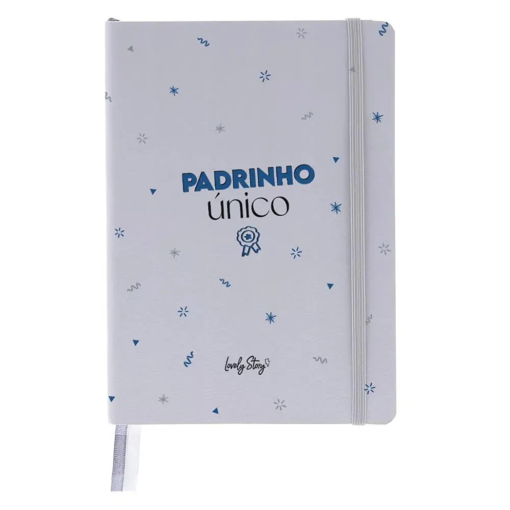 Caderno A5 "Padrinho Único" - Lovely Story