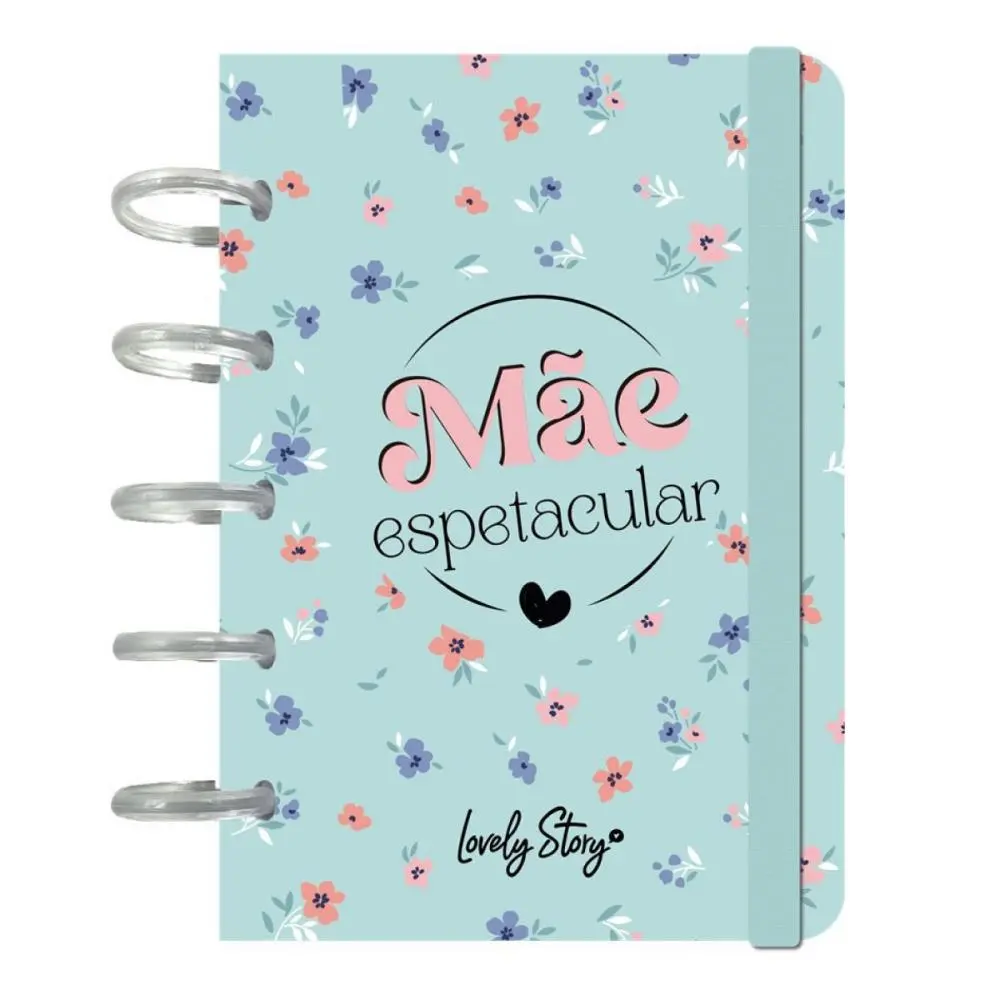 Lovely Story - Caderno A6 de Argolas Mãe Espetacular