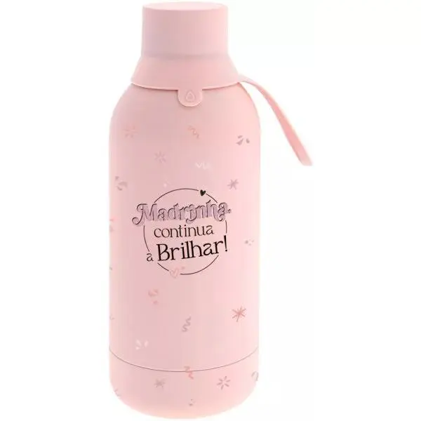 Garrafa de Aço 500ml "Madrinha Continua a Brilhar!" - Lovely Story