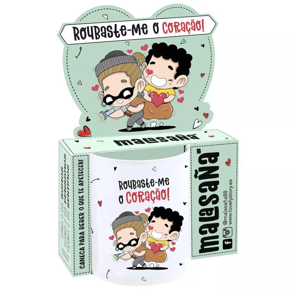 Caneca "Roubaste-me O Coração!" - Malasaña