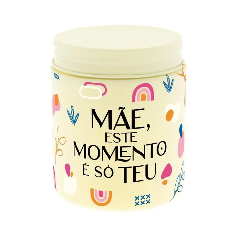 Lovely Story - Aromame - Vela Aromática Amarela - Mãe, Este Momento É Só Teu