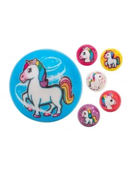 Bolas Macias Coloridas com Unicórnio 6.3cm - Globo