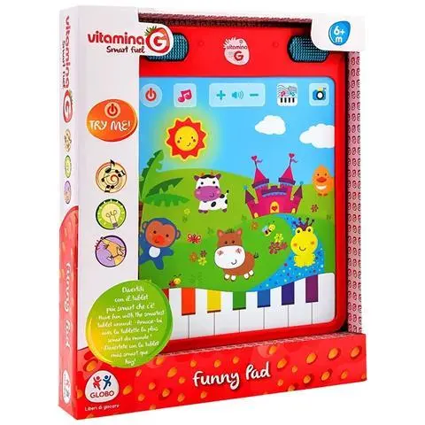 Ipad/Piano com Som e Animais - Globo