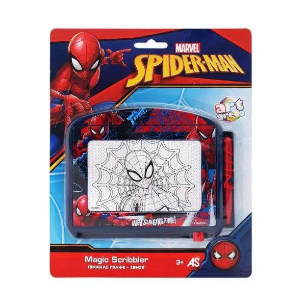 Quadro Mágico Pequeno - "It's Web Slinging Time!" - Spiderman