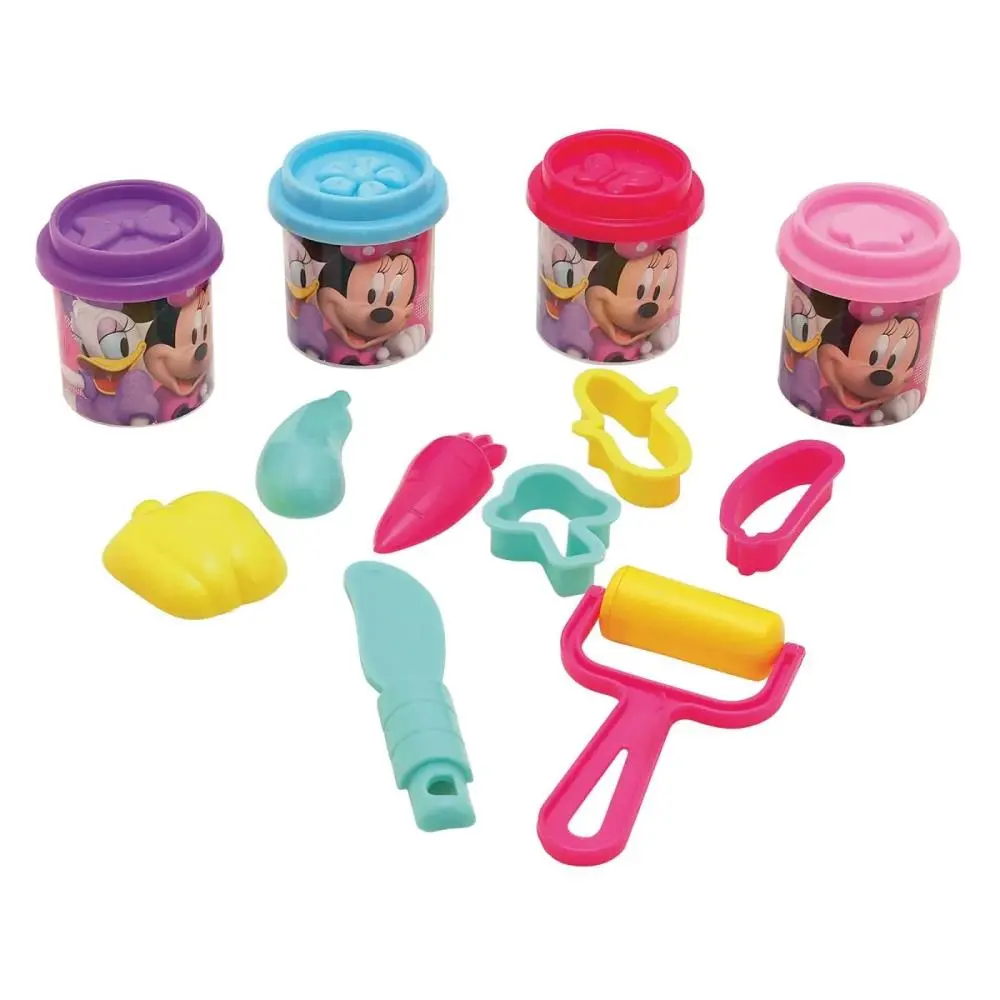 Caixa de Plasticina 4un em Balde - Minnie