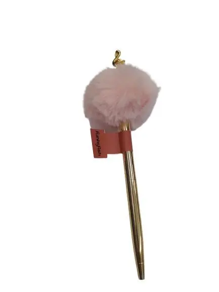 Esferográfica Pompom Rosa Claro e Flamingo "You Glow Girl" - Funky Fish