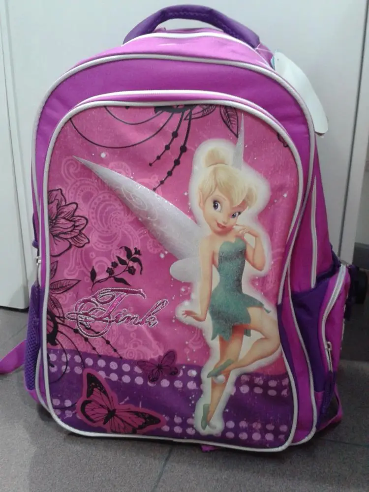Mochila Escolar - Fairies - Sininho (Tinker Bell)