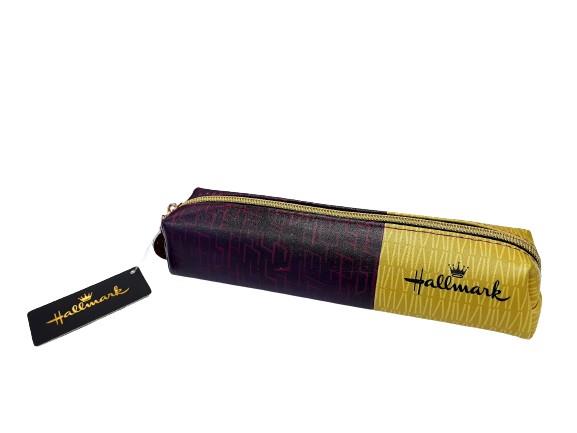 Estojo de Lápis Amarelo e Roxo - Hallmark