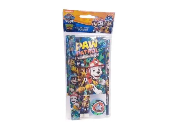 Conjunto de Escrita (5 pcs) "Roarsome Rescue" - Patrulha Pata