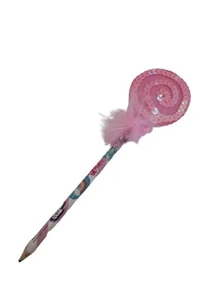 Lápis c/ pendentes Rosa - Minnie