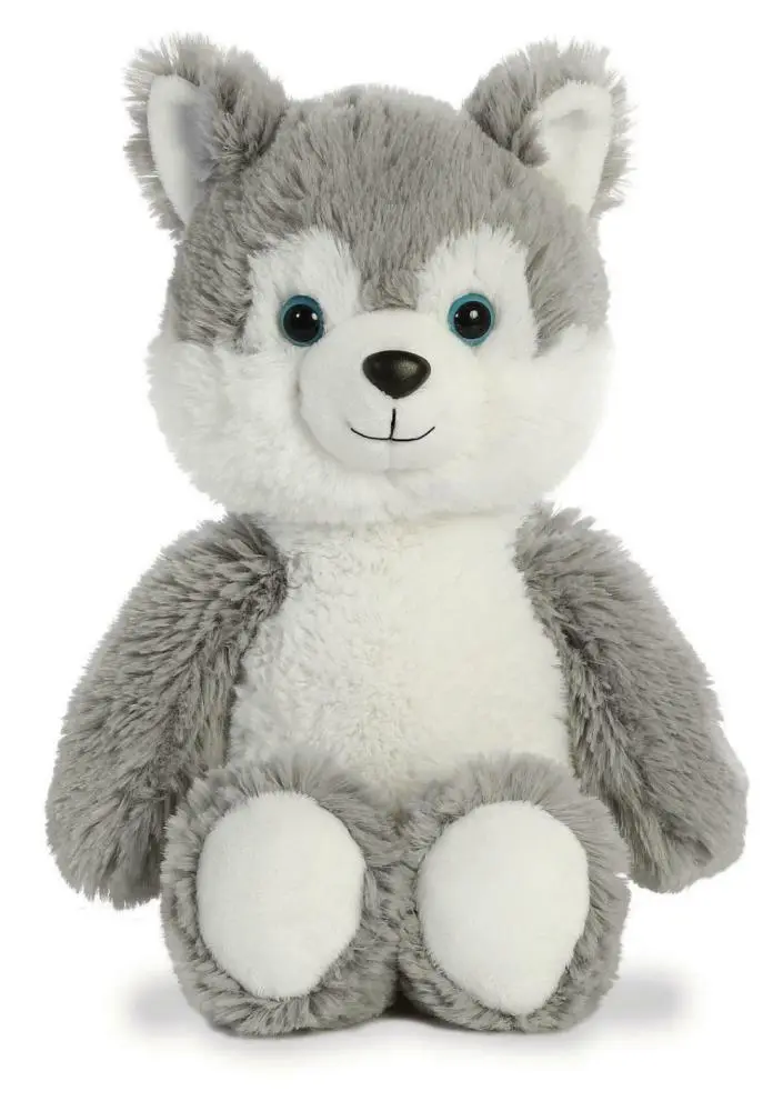 Peluche Cão Husky Cinza 30,5cm - Cuddly Friends