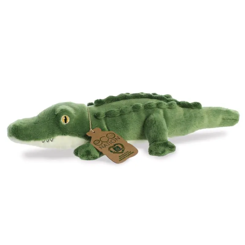 Peluche Cocodrilo Eco Nation