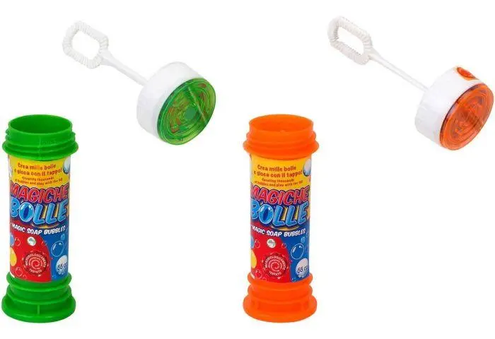 Bolhas de Sabão Com Cheiro e Jogo 55ml 2 Cores - Globo