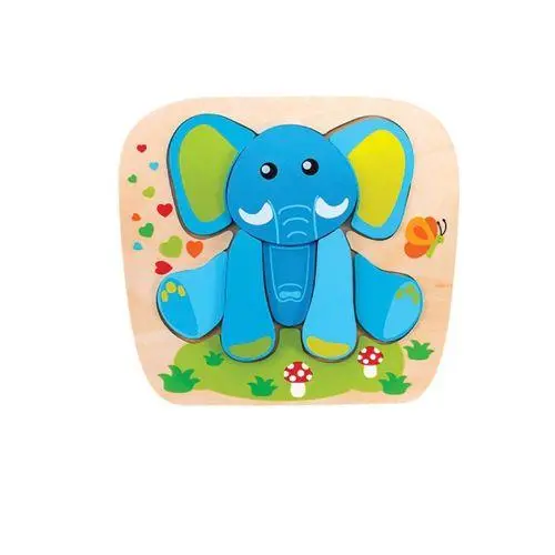 Puzzle Elefante de Madeira - Legnoland