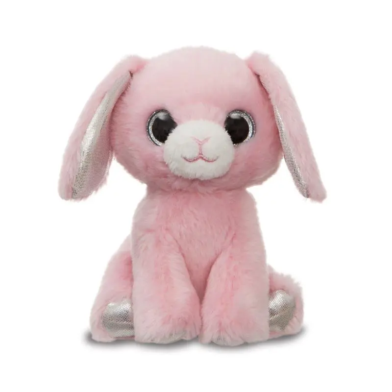Peluche Coelho Rosa Luna 13cm - Sparkle Tales - Aurora