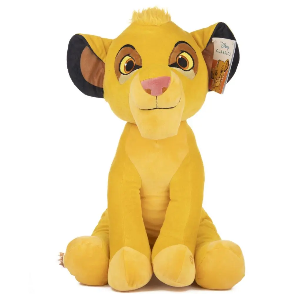 Peluche Simba Rei Leão 30cm com Som - Disney