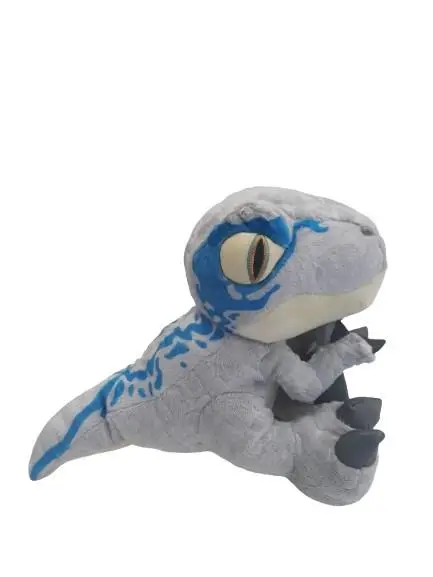 Peluche Dinossauro 30cm Cinzento c/ Manchas Azuis - Jurassic World