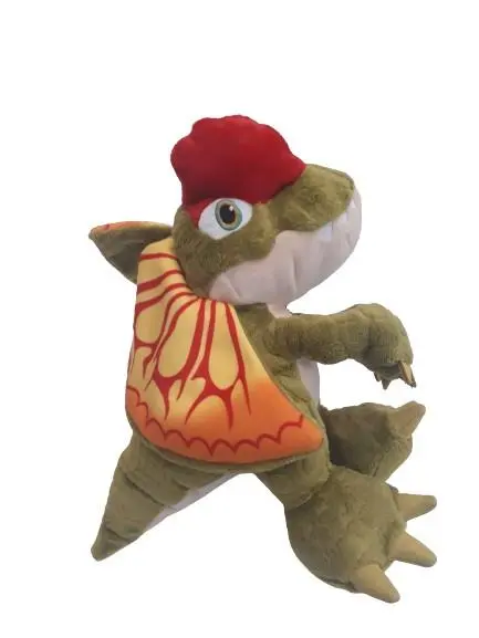 Peluche Dinossauro 30cm Verde c/ Asas Vermelhas - Jurassic World