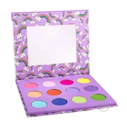 Palete de Sombras (12 cores) "Unicorn Sparkles" - Create It!