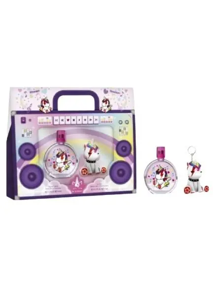 Conjunto Perfume e Porta Chaves Rock "Eau my Unicorn"