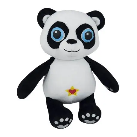 Peluche Panda "Abraça-me" c/ Olhos Que Brilham 38cm - Buki