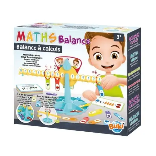 Balança Matemática c/ 60 Perguntas  - Buki