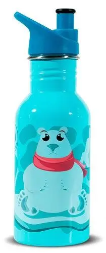 Garrafa Termo Water Revolution Kids Urso Polar