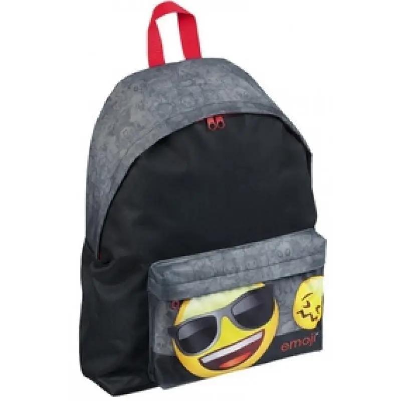 Mochila c/ Bolso da frente - Emoji