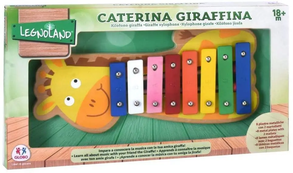 Xilofone Girafa em Madeira Legnoland