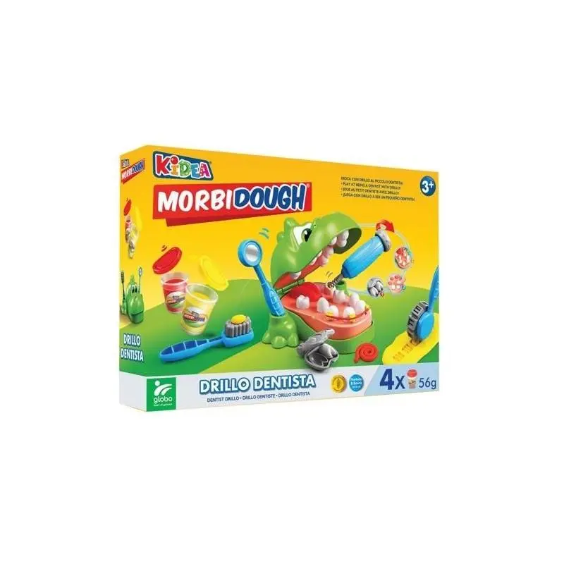 Conjunto de Plasticina Dentista Crocodilo 4uni. - Globo