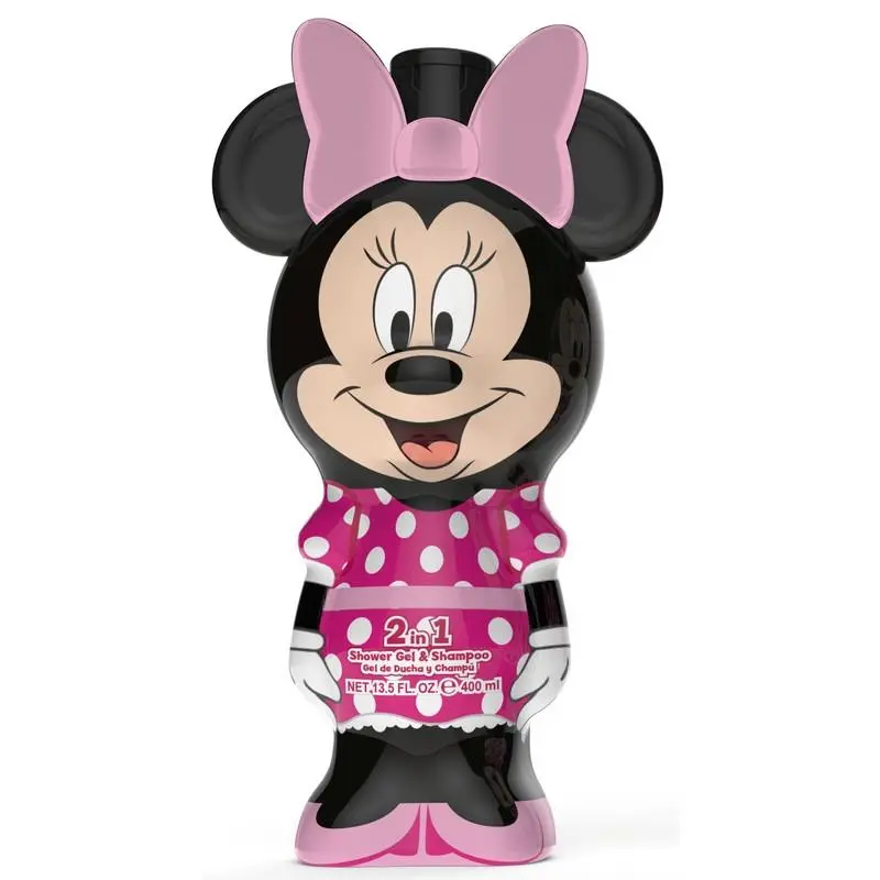 Gel de Banho & Shampoo Minnie 2 em 1 em Figura 400ml