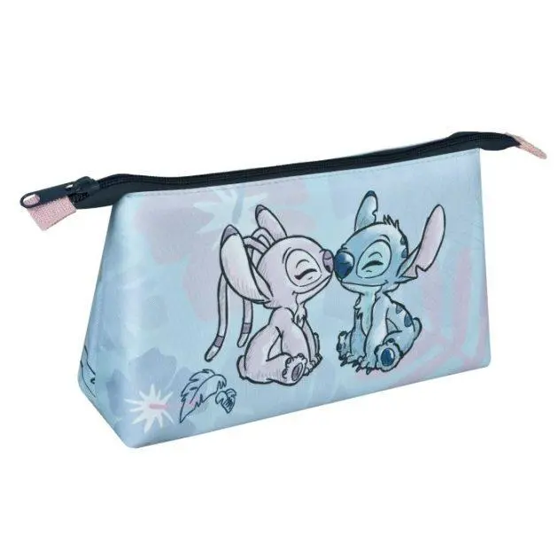 Estojo Azul e Rosa Stitch e Angel - Lilo & Stitch