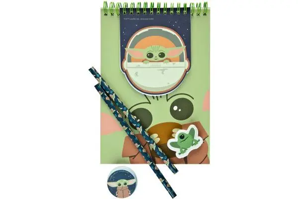 Conjunto de Escrita 6 Peças "The Child"- Star Wars