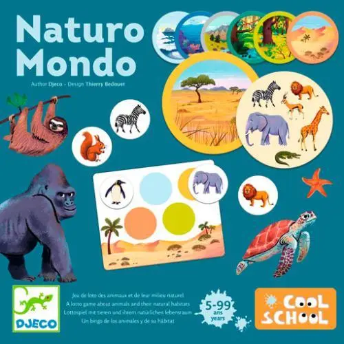 Jogo de Loto - Naturo Mondo - Djeco