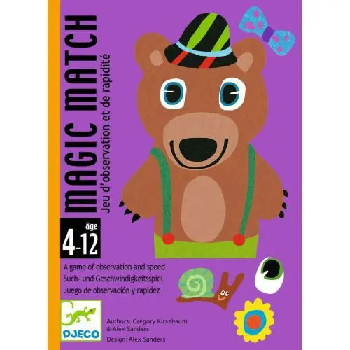 Djeco - Magic Match - jogo de Observação e Rapidez