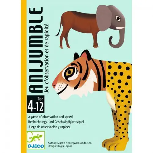 Djeco - Anijumble - Jogo de Cartas de Observação e Rapidez