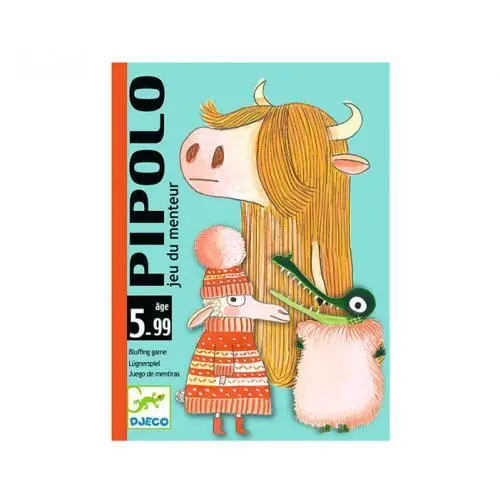 Jogo de Cartas de Bluff e Mentiras - Pipolo - Djeco