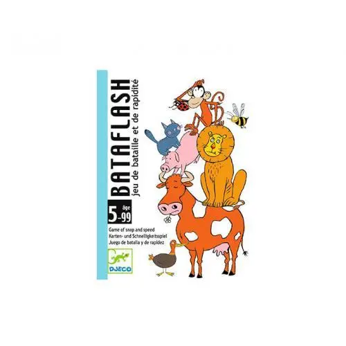 Jogo de Cartas de Observação e Rapidez Bataflash - Djeco