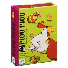 Jogo de Cartas Piou Piou Djeco de Estratégia