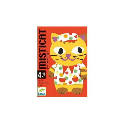 Djeco - Misticat - Jogo de Cartas p/ Fazer Pares