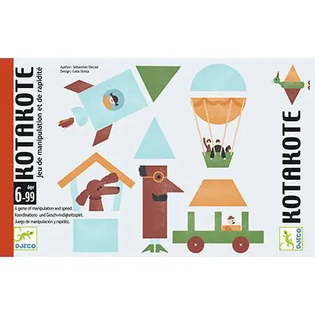 Djeco - Kotakote - Jogo de Cartas de Observação e Rapidez