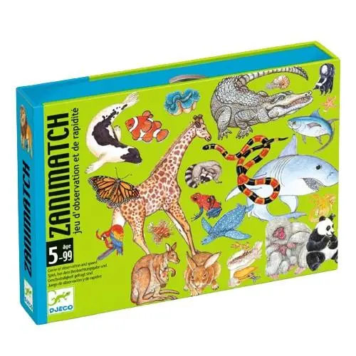 Jogo de Cartas Zanimatch  - Djeco